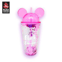 BLACK CANYON GLITTER TUMBLER แบล็คแคนยอน กลิตเตอร์ ทัมเบลอร์ 16 oz. สีชมพู (Candy Pink)