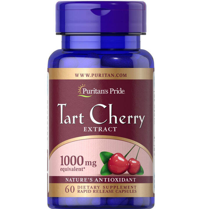 American Imported Sour Cherry Extract 1000Mg * 60 Tablets Antioxidant ...