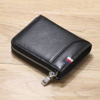 2021 new rfid mens leather wallet anti-theft brush drivers license wallet card sets cowhide