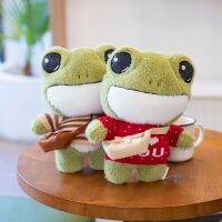 ตุ๊กตาขนาดเล็กกบน่ารักของเล่นตุ๊กตาส่งเด็กชายและเด็กหญิงมาปลอบประโลมตุ๊กตาตุ๊กตาผ้า