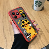 พร้อมเคสโทรศัพท์สำหรับ Realme Narzo N53 C53การ์ตูนแมวน่ารักเคสโทรศัพท์นิ่มมีน้ำค้างแข็งโปร่งใสเคสแข็งกันกระแทกคลุมทั้งหมดเคสป้องกันกล้อง