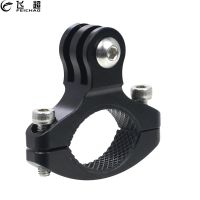 【LZ】◕  FEICHAO-Motocicleta Braçadeira guiador Bicicleta Suporte de Assentador Clip Metal Mount O Tipo Roll Bar Holder GoPro 10 9 8 Câmera