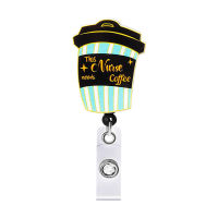 Retractable Nurse Badge Reel Clip School Stationery Cute Badge Reel Clip Badge Holder School Supplies Stationery