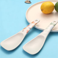 1PC Bamboo Fiber Rice Scoop Kitchen Non Stick Rice Paddle Spoon Cooker Special Large Scoop Table Serving Accessories