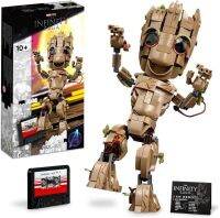 [COD] Suitable for 76217 Guardians of the superhero I am Groot little tree man assembling building blocks toys