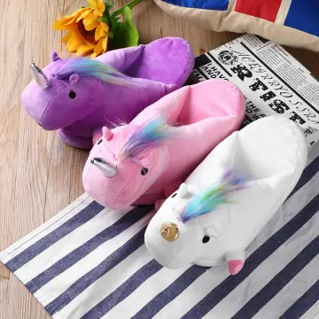 Cheap hot sale unicorn slippers