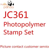 ที่ตัดลายกระดาษชุดสแตมป์ที่เคลื่อนไหว Jc361เปล่งประกายสำหรับพิมพ์ลายศิลปะอัลบั้มสมุดภาพลายนูน