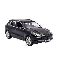 1/36 Porsche Cayenne ล้อแม็ก D Iecast รุ่นรถเก็บของเล่นของขวัญคริสต์มาสสำนักงานตกแต่งบ้าน