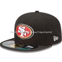 ▼✗ San Francisco 49ers Las Vegas Raiders NFL Size Cap Embroidery Unisex Full Sealing Hat