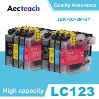 【✔】 Thinkerz Aecteach เครื่องพิมพ์ LC121หมึกสำหรับเครื่อง Brother LC123 LC127 LC129 DCP-J132W J152W J172W J552 J752 J4110DW J4710DW