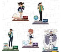 ✐☂ Anime Detective Kudou Shinichi Furuya Rei Figure Display Plate Desk Take The Book