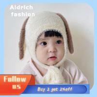 ALDRICH FASHION ทารกแรกเกิด หมวกถักเด็ก มีหูกระต่าย หมวกหมวกแก็ป หมวกกระต่ายเด็ก หมวกบีนนี่ หมวกเด็กทารกหญิง