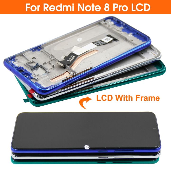 display-for-xiaomi-redmi-note-8-pro-m1906g7i-lcd-display-touch-screen-digitizer-assembly-with-frame-for-redmi-note-8-replacement