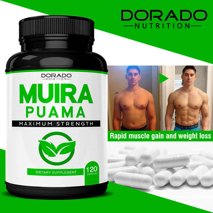 Muira Puama Root Extract 1000 mg, Para sa Mga Lalaki at Babae Mga