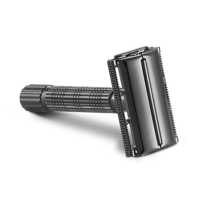 viking-blade-the-chieftain-jr-safety-razor-meteorite-gray-ด้ามมีดโกน-สินค้าพร้อมส่ง