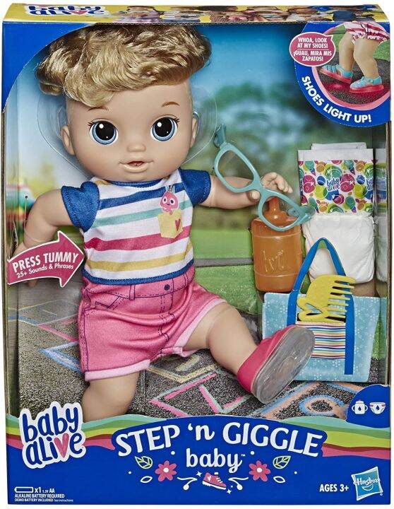 Baby Alive Step ‘N Giggle Baby (Boy) | Lazada PH