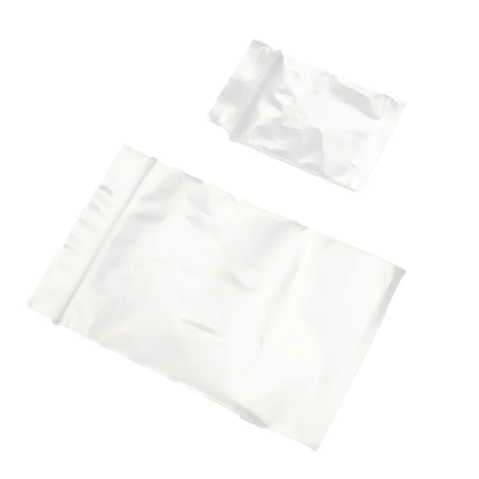 100 Pcs Storage Bag Plastic Baggies Grip Food Baggy Small Clear