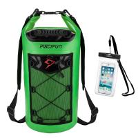 Piscifun 10-40L Waterproof Dry Bag + Phone Case Floating Dry Back Pack for Water Sports Fishing Boating Surfing Rafting Swimming