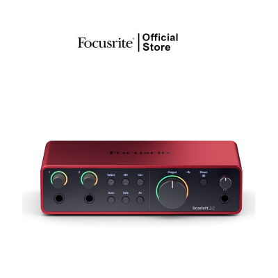 Focusrite Scarlett 2i2 (4th Gen) USB Audio Interface