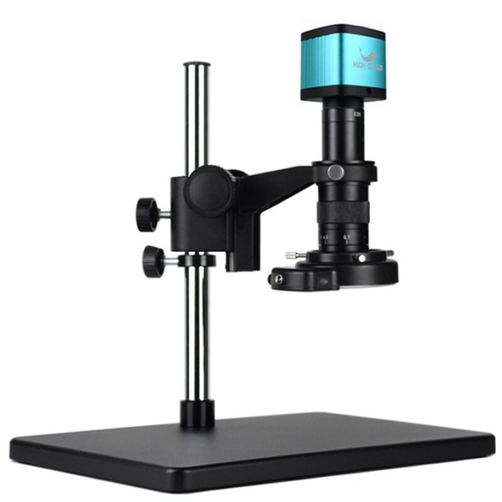 48mp-4k-hdmi-usb-industrial-digital-video-microscope-camera-120x-300x-zoom-c-mount-lens-usb-led-ring-light-for-repair-soldering