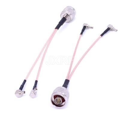 ❄ N Male/Female to Dual TS9 CRC9 Male Plug 2XTS9 CRC9 Antenna Adapter Y Type Splitter Pigtail RG316 RF Coax Extension Cable