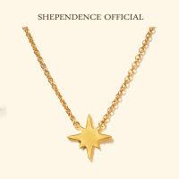 Shependence สร้อยคอมินิมอลดาวกระจาย (Minimal Starburst Necklace)