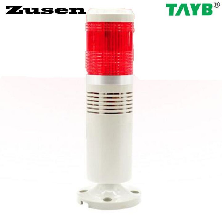 Zessen พร้อมไฟสัญญาณ LED สีแดง TB50-1T-D-J