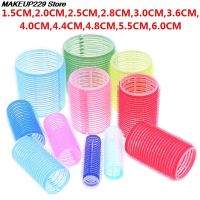 6 Pcs Hairdressing Home Use DIY Magic Large Self-Adhesive Hair Rollers Styling Roller Roll Curler Beauty Tool 3 Size