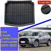 แผ่นรองท้ายรถสำหรับ Toyota Corrlla Cross/Front Lander 2020 2021 2022อุปกรณ์เสริมเสื่อของบรรทุกหีบใส่ของถาดรองท้ายรถแผ่นกันน้ำ