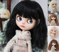 16 BJD ไบลท์ตุ๊กตาวิกผมอุปกรณ์ตุ๊กตา Tress ผมอุณหภูมิไฟเบอร์ผมบะหมี่กึ่งสำเร็จรูปม้วนผมยาว Bjd อุปกรณ์เสริม