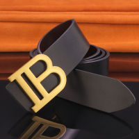 2022 High Quality Luxury Designer Belts Letter Silver and Gold Buckle 3.8cm Wide Leather Cowskin Casual Boys Cintos Masculinos