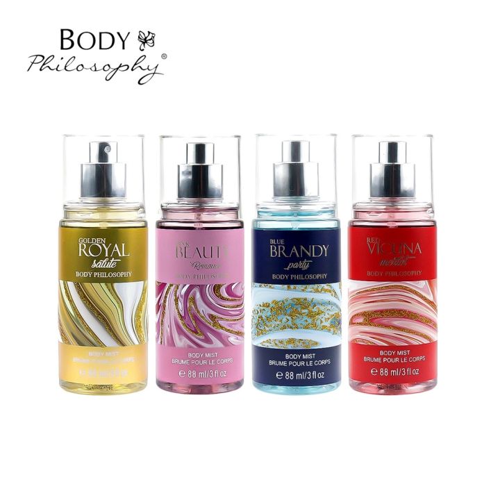 HOT Body Philosophy Blue Brandy Party/Golden Royal Salute/Pink Beauty