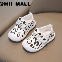 HII MALL ฤดูใบไม้ผลิและฤดูใบไม้ร่วงลื่น soft-soled รองเท้าเด็กวัยหัดเดินทารกรองเท้ากีฬารองเท้าเด็ก 0-3 ปีรองเท้าผู้หญิงรองเท้าแบน