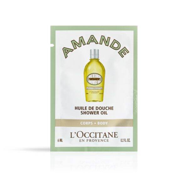 l'occitane almond shower oil travel size