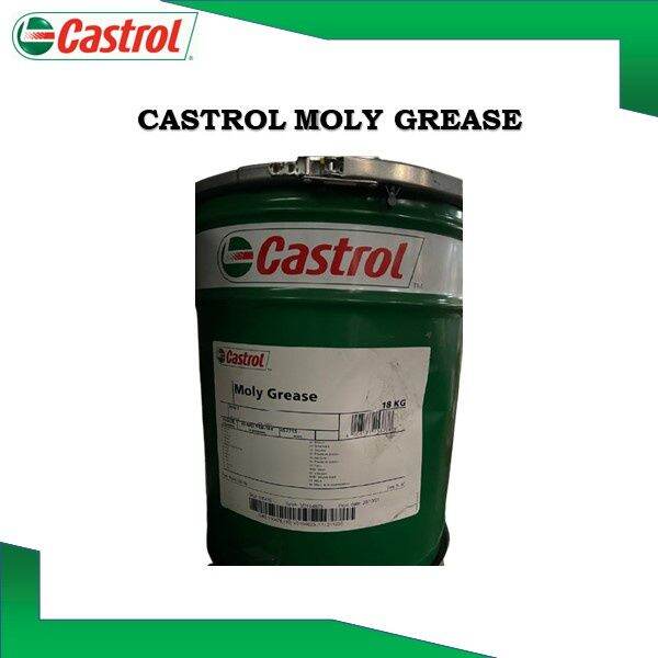 CASTROL MOLY GREASE, 18KG, PAIL Lazada