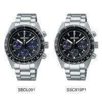 SEIKO นาฬิกาข้อมือผู้ชาย สายสแตนเลส รุ่น SBDL,SBDL091,SSC819,SSC819P,SSC819P1- สีเงิน