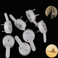 100pcs Photo Frame Wall Hang Picture Clasps Solid Wall Nail Non-trace Nail Hooks