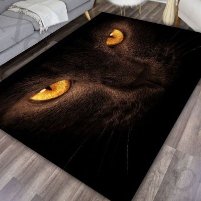 3D Leopard Tiger Lion Cat Non-slip Area Rugs Large Mat Rugs for Living Room Comfortable Carpet Soft Floor Mat Rugs for Bedroom