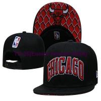 ஐ﹊◆ Eunice Hewlett 025A Foreign trade export of the Chicago bulls basketball hat trend champions flat hat adjustable American outdoor sports