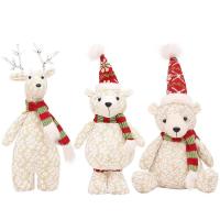 Plush Christmas Tree Ornaments Christmas Dolls Table Top Christmas Decorations Create A Christmas Mood With Soft And Cuddly Christmas Stuff for Table Sofa Bookcase everyday