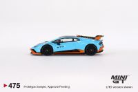 โมเดลหล่อรถโลหะผสมขนาดเล็ก GT 1:64 Huracan LP610 EVO STO ของขวัญตกแต่ง