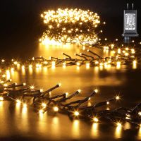 1000/1500LED เสียบ Petardo Fata Luce Fuochi Dartificio Allapero Lampada Natale Fata Ghirlanda Luce Per La Decorazione A Parete A Finestra Albero