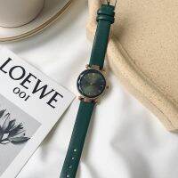 Cardamom green watch female fashion green student Korean version simple temperament ins style girl civil service exam