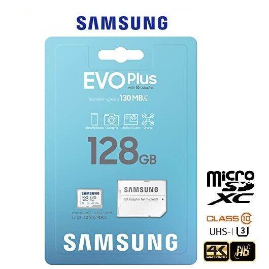 samsung sdxc evo plus 128gb