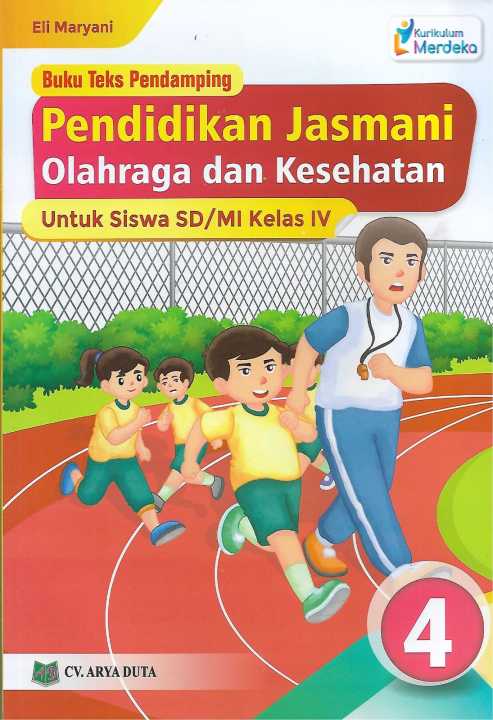 Buku PJOK Kelas 4 SD/MI Kurikulum Merdeka. | Lazada Indonesia