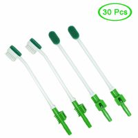 【LZ】❆  Disposable Medical Sponge Toothbrush ICU suction swab Oral Care Single Use Suction Toothbrush System oral hygiene Green head