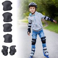 【hot】！ 6 Pieces Children Kids Knee Elbow Wrist Skateboard Protector for Outdoor Cycling