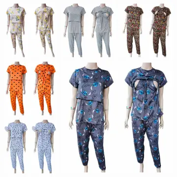 ToughMomma Vienna Maternity Nursing Pajama Set M - 2XL