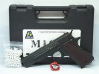 ปืนอัดแกส DOUBLE BELL 723 (M1911A1)  สีดำ  ฟรี!!! ของแถมพร้อมเล่นครบชุด