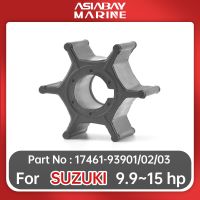 17461-93901ปั๊มน้ำใบพัดสำหรับ Suzuki เครื่องยนต์นอกเรือ9.9Hp 15Hp DT9.9ชิ้นส่วนเรือ DT15 17461-93902 17461-93903